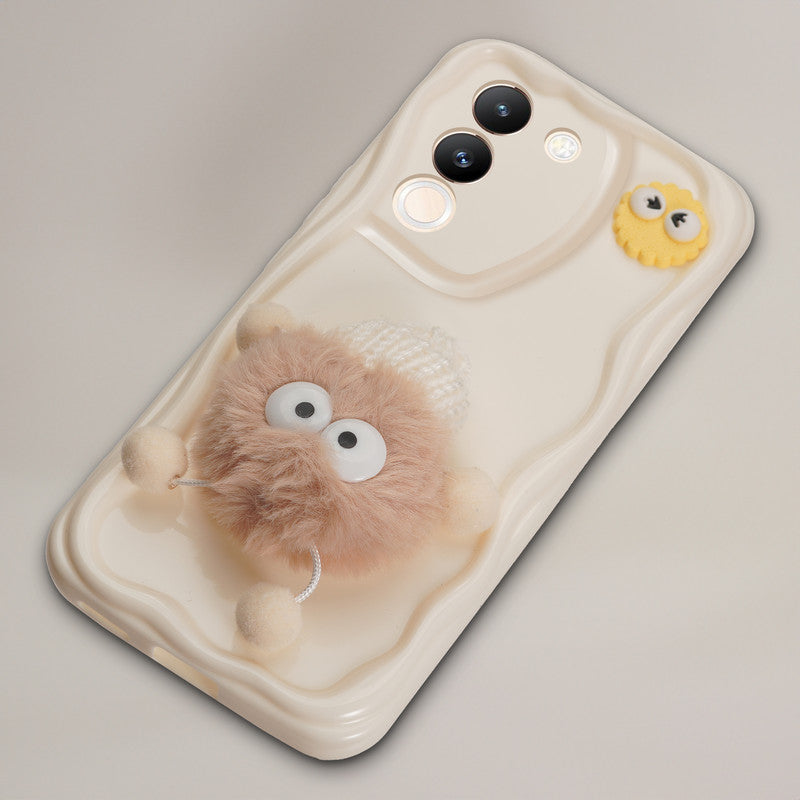 Wave Cute 3D Cartoon Back Cover Case for Vivo Y200 5G