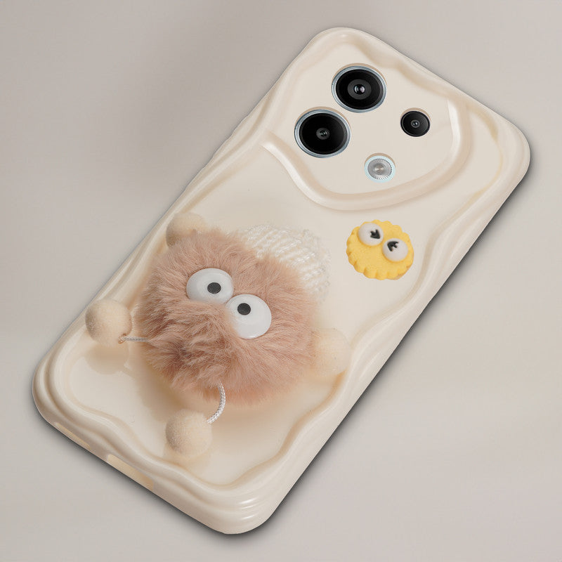 Wave Cute 3D Cartoon Back Cover Case for Redmi Note 13 Pro 5G