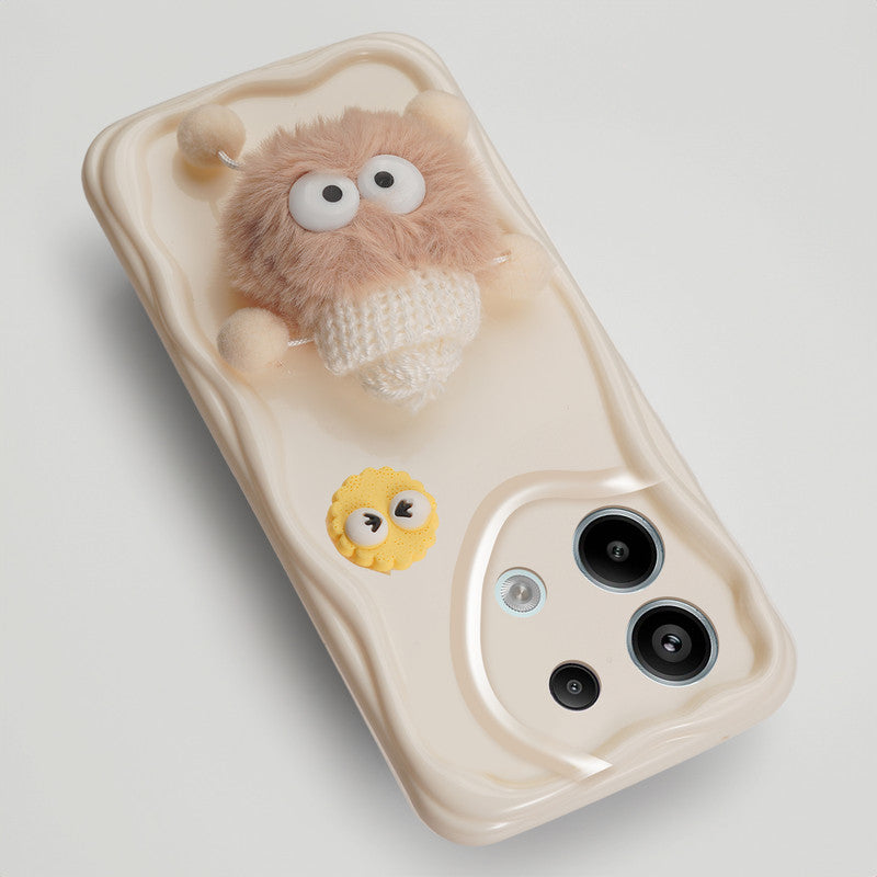 Wave Cute 3D Cartoon Back Cover Case for Redmi Note 13 Pro 5G