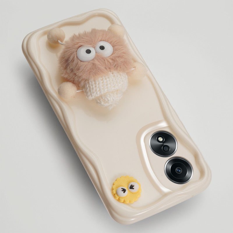 Wave Cute 3D Cartoon Back Cover Case for Oppo A78 4G