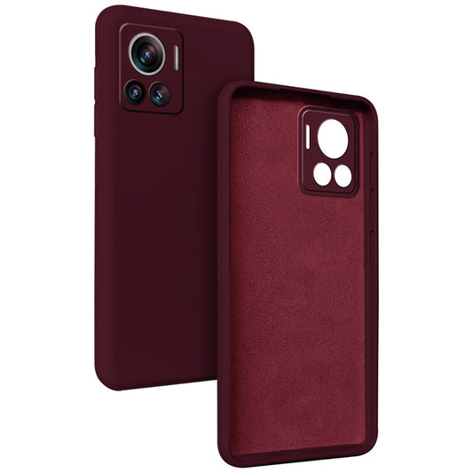 Premium Matte Silicone Back Cover for Moto Edge 30 Ultra 5G