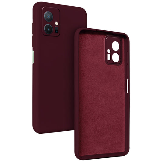 Premium Matte Silicone Back Cover for Vivo T1 5G